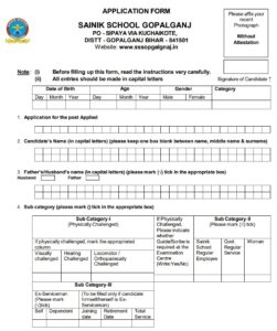 Sainik School Gopalganj Bharti 2026