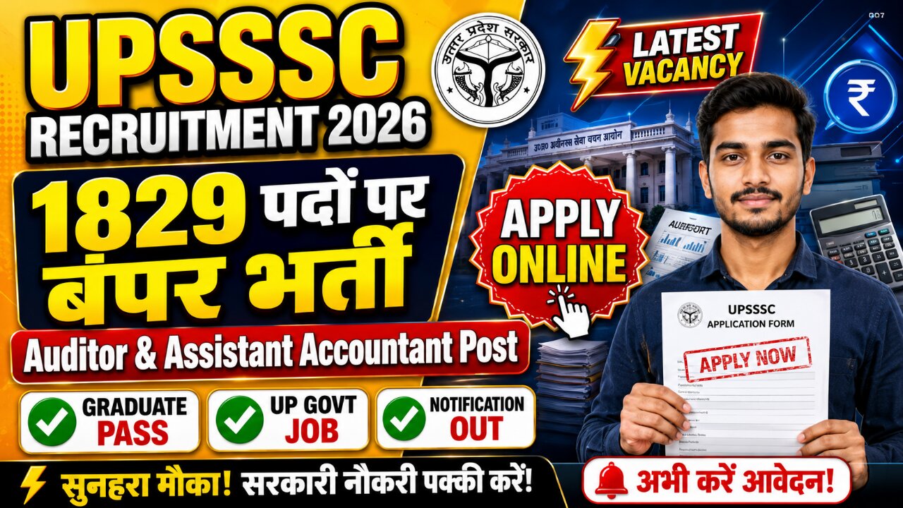 UPSSSC Recruitment 2026